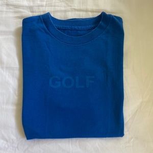 Blue on blue GOLF WANG shirt